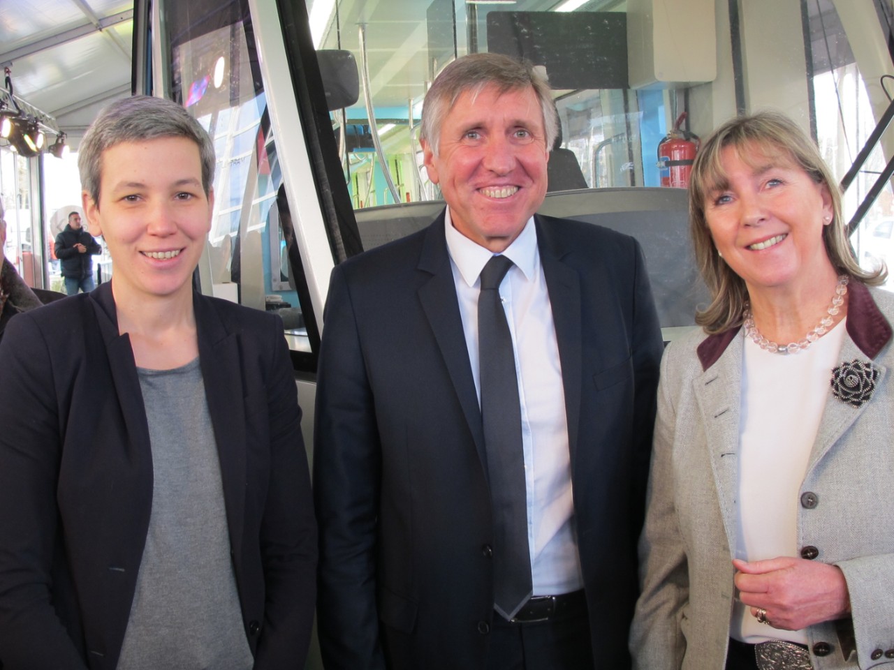 Sam Tanson; François Bausch; Lydie Polfer