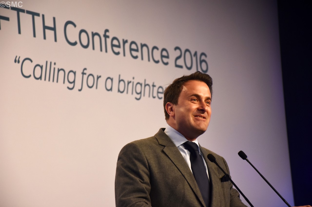 Xavier Bettel lors de son intervention