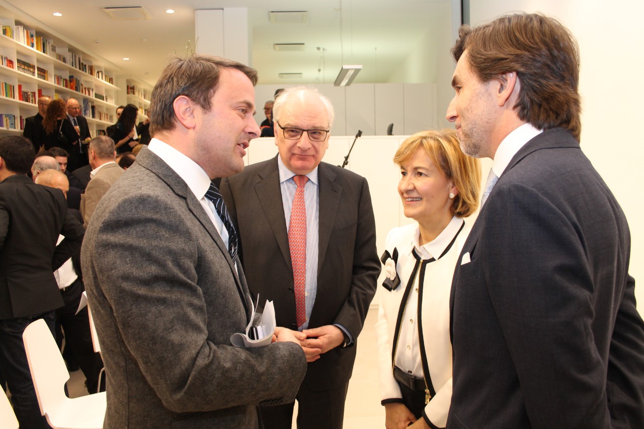 Xavier Bettel, Guy Arendt, Teresa Ribeiro, Carlos Pereira Marques