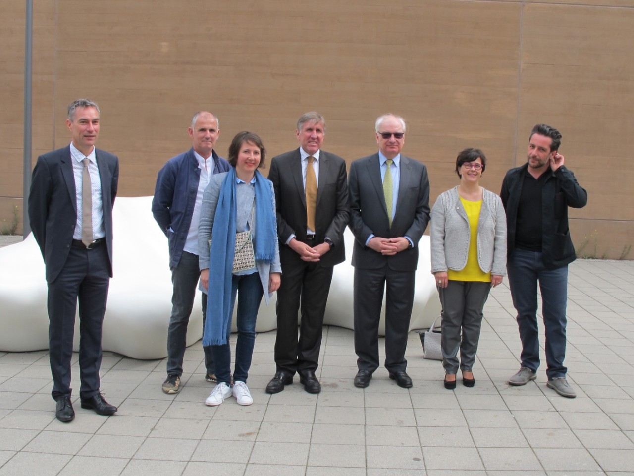 Leyder, Jean Bechameil, Martine Feipel, François Bausch, Guy Arendt, Octavie Modert, Paul Kiprs