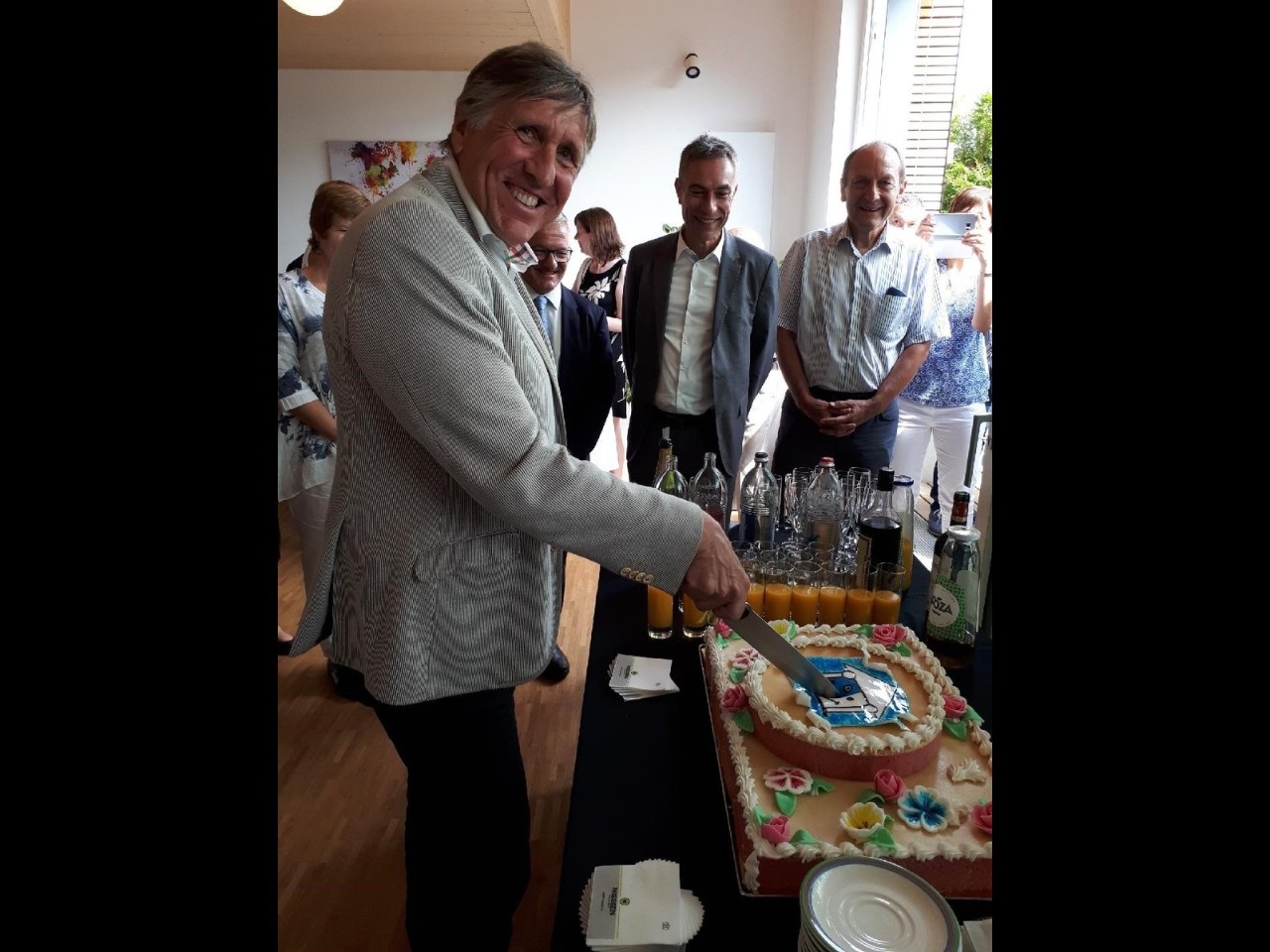 François Bausch à l'inauguration de la nouvelle maison d'accueil pour jeunes adultes