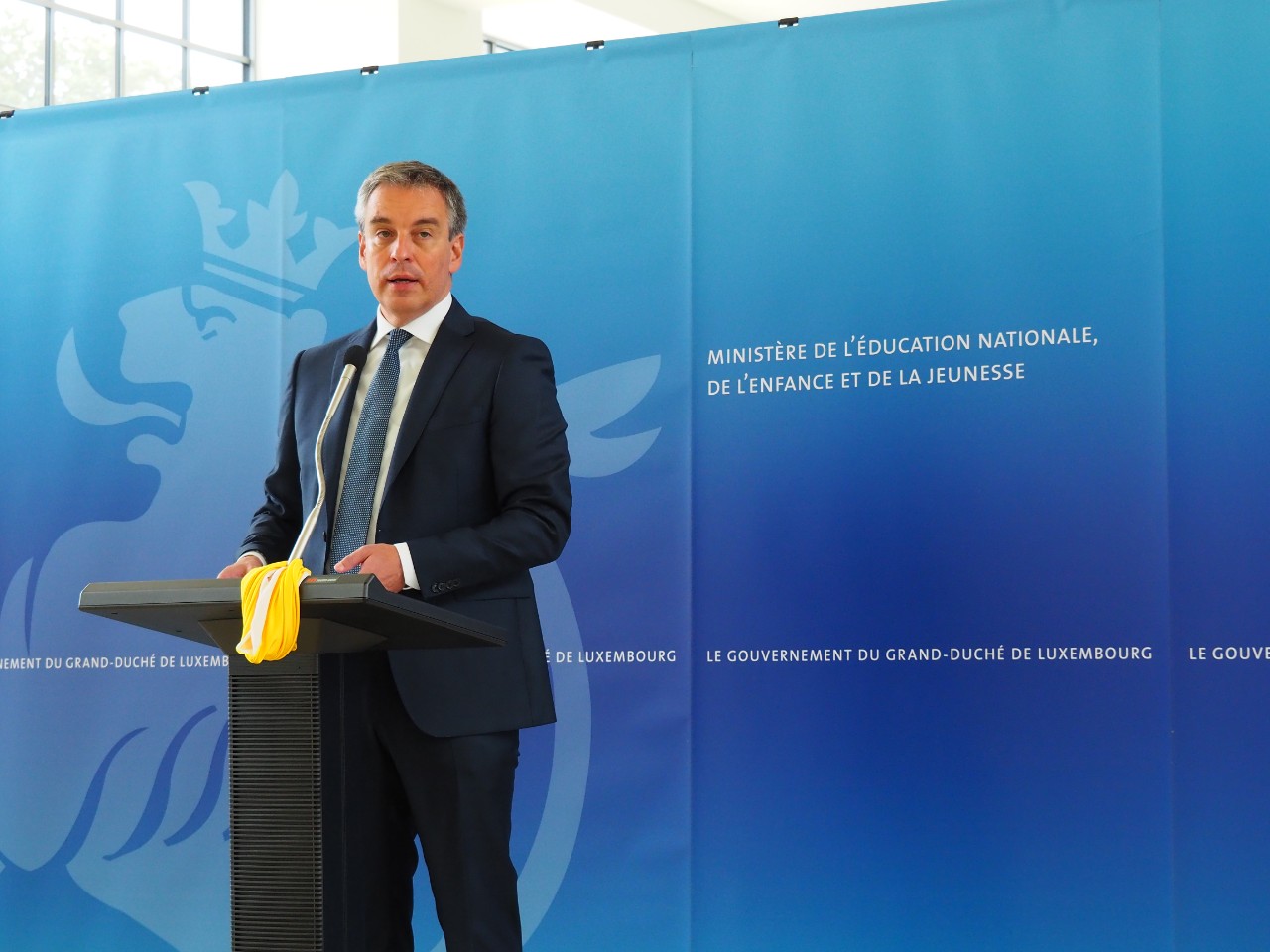 Claude Meisch, ministre de l’Éducation nationale, de l’Enfance et de la Jeunesse