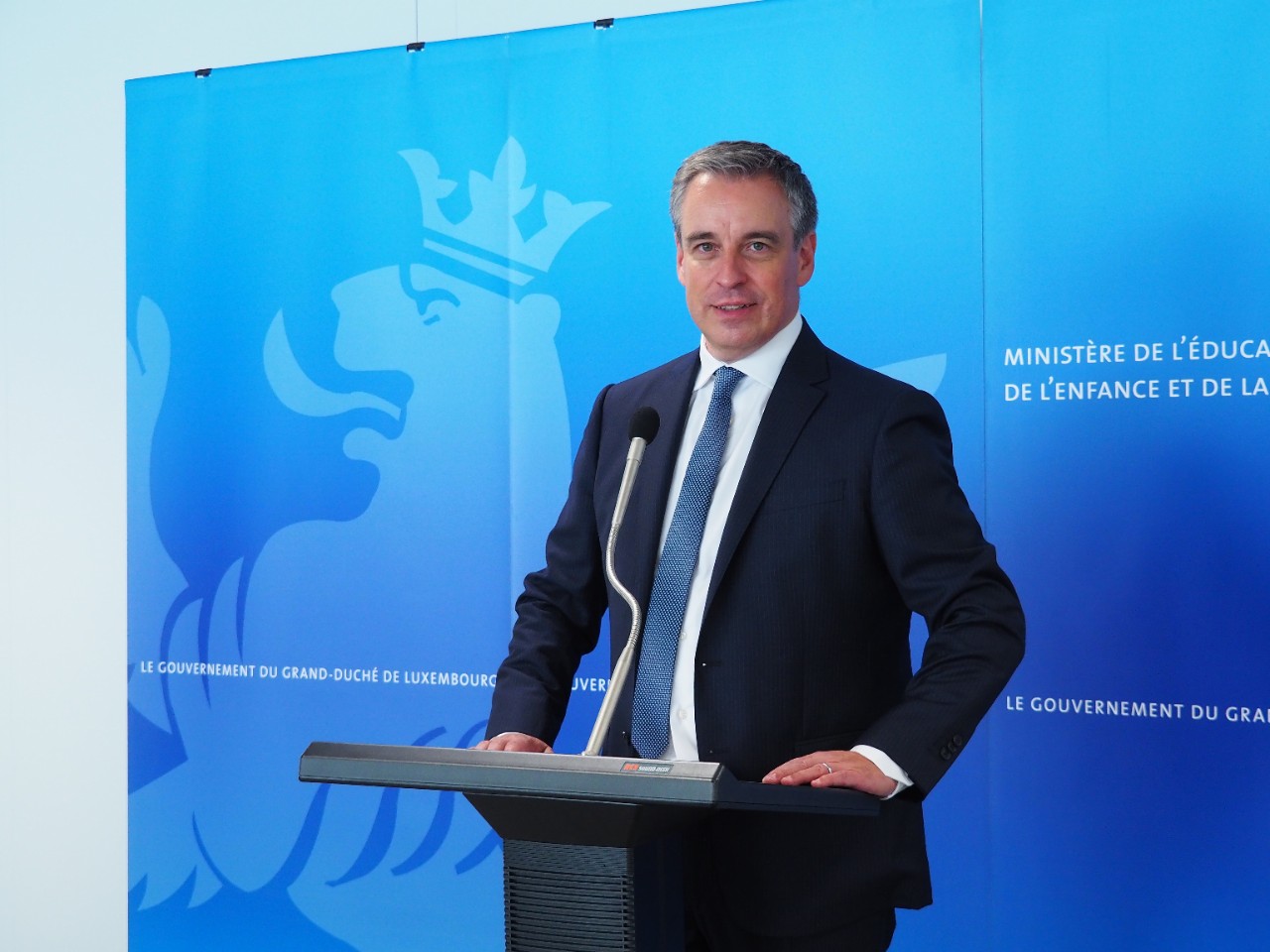 Claude Meisch, ministre de l'Éducation nationale, de l'Enfance et de la Jeunesse