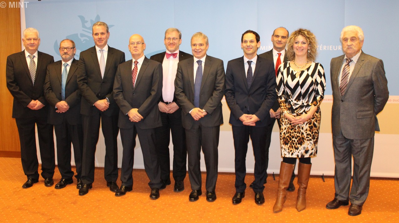 Victor Back; Léon Flammant; Felix Eischen; Yves Ewen; Thierry Schuman; Dan Kersch; Dan Biancalana; Laurent Deville; Claudia Dall’Agnol; Jean-Pierre Kauffmann
