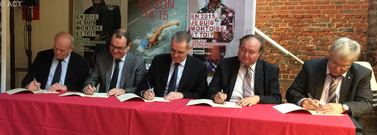 Signature de la Convention sur l’échange réciproque et transfrontalier de données géographiques