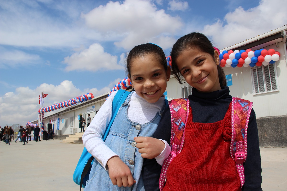 Accès à l’éducation pour les enfants réfugiés syriens en Turquie - Inauguration d'une école UNICEF financée par le Luxembourg