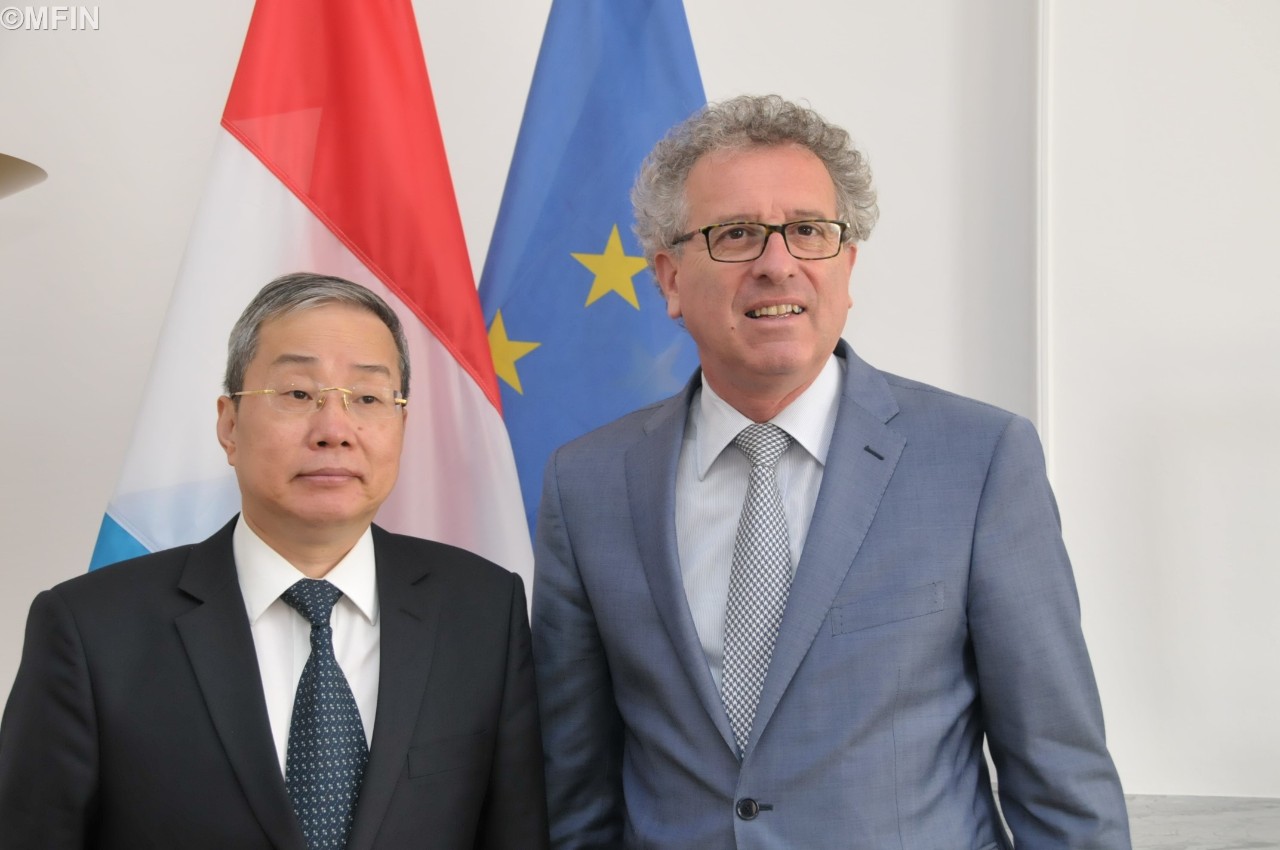 Huang Chanqing; Pierre Gramegna