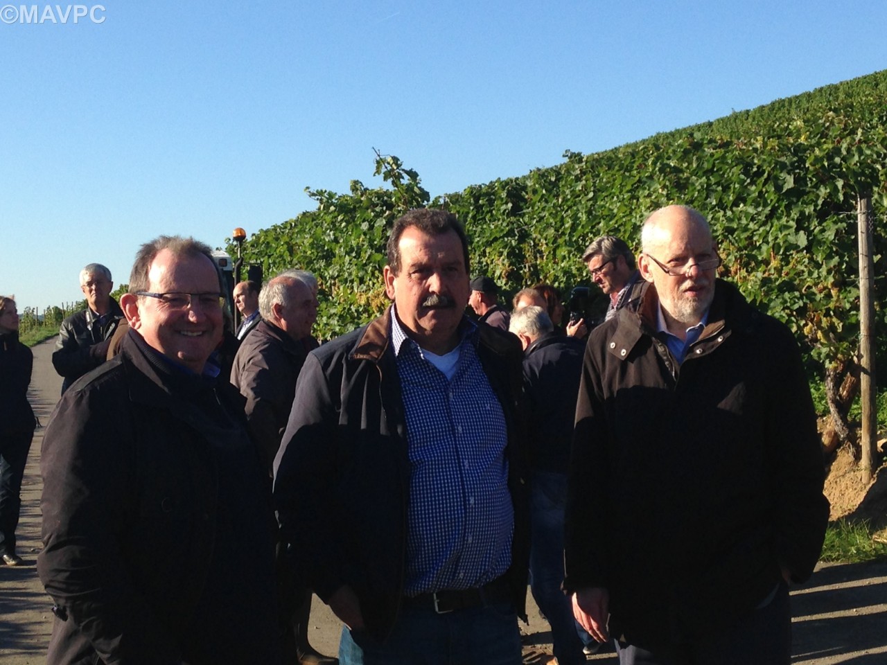 Ministre Fernand Etgen, Erny Schumacher (Vigneron), Andr