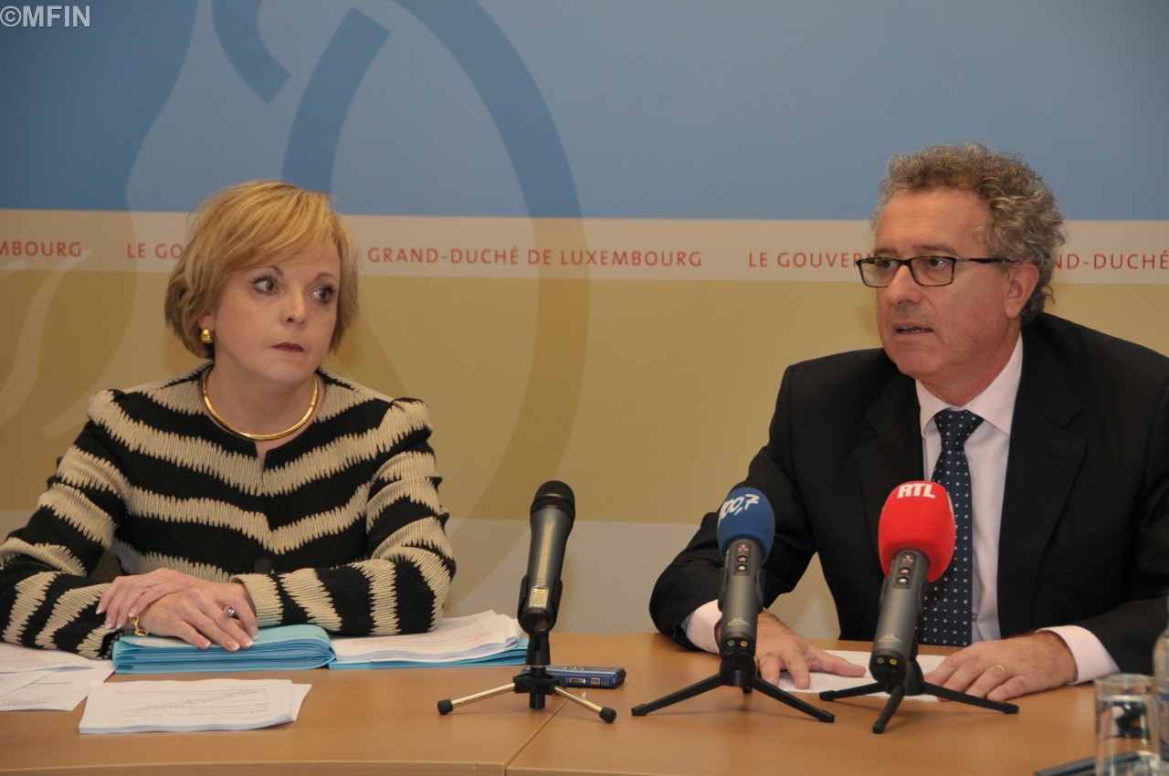 Pascale Toussing, Pierre Gramegna