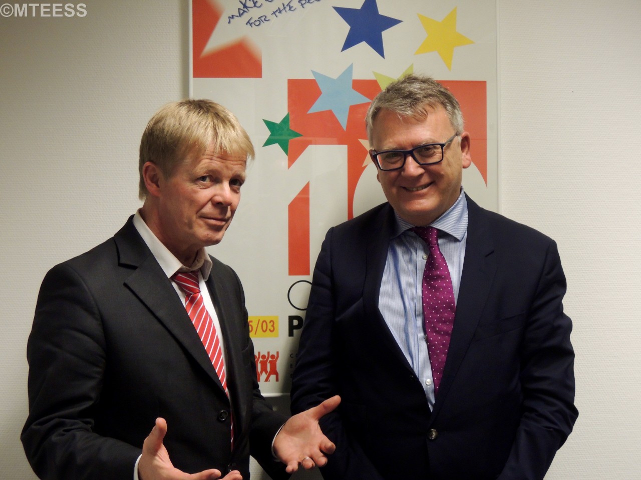 Reiner Hoffmann, Nicolas Schmit