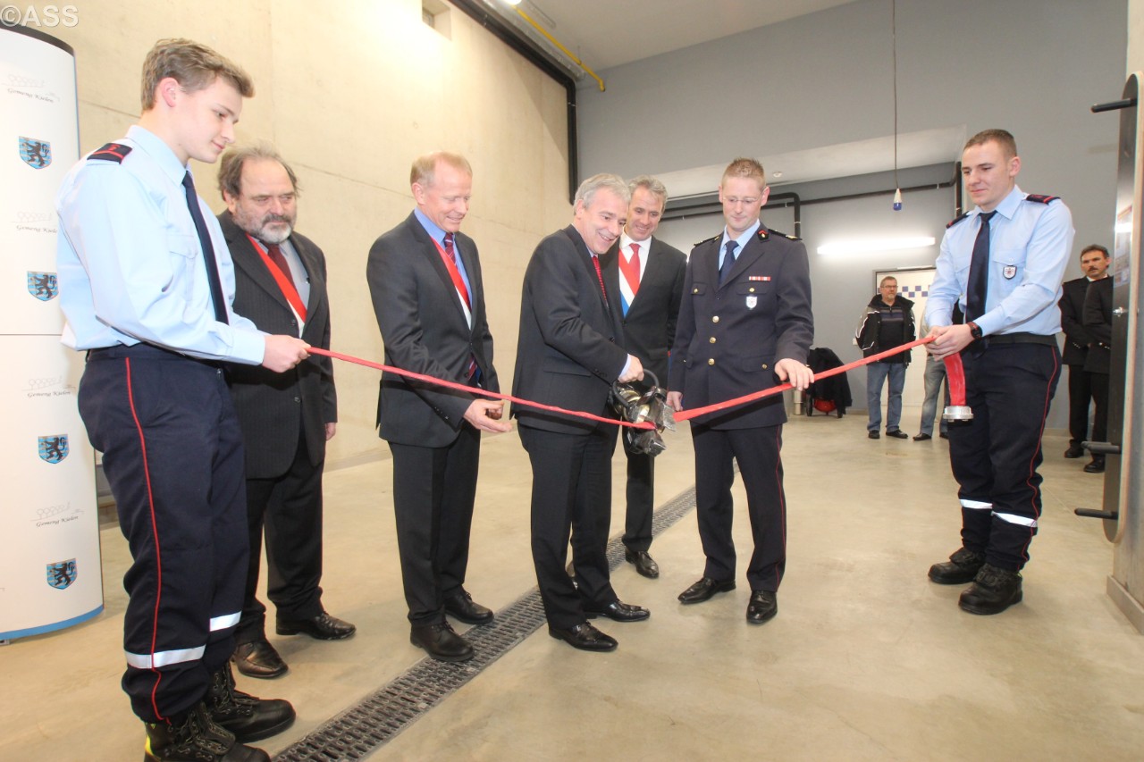 Lucien Koch, Aloyse Paulus, Dan Kersch, Félix Eischen, Tom Zeihen