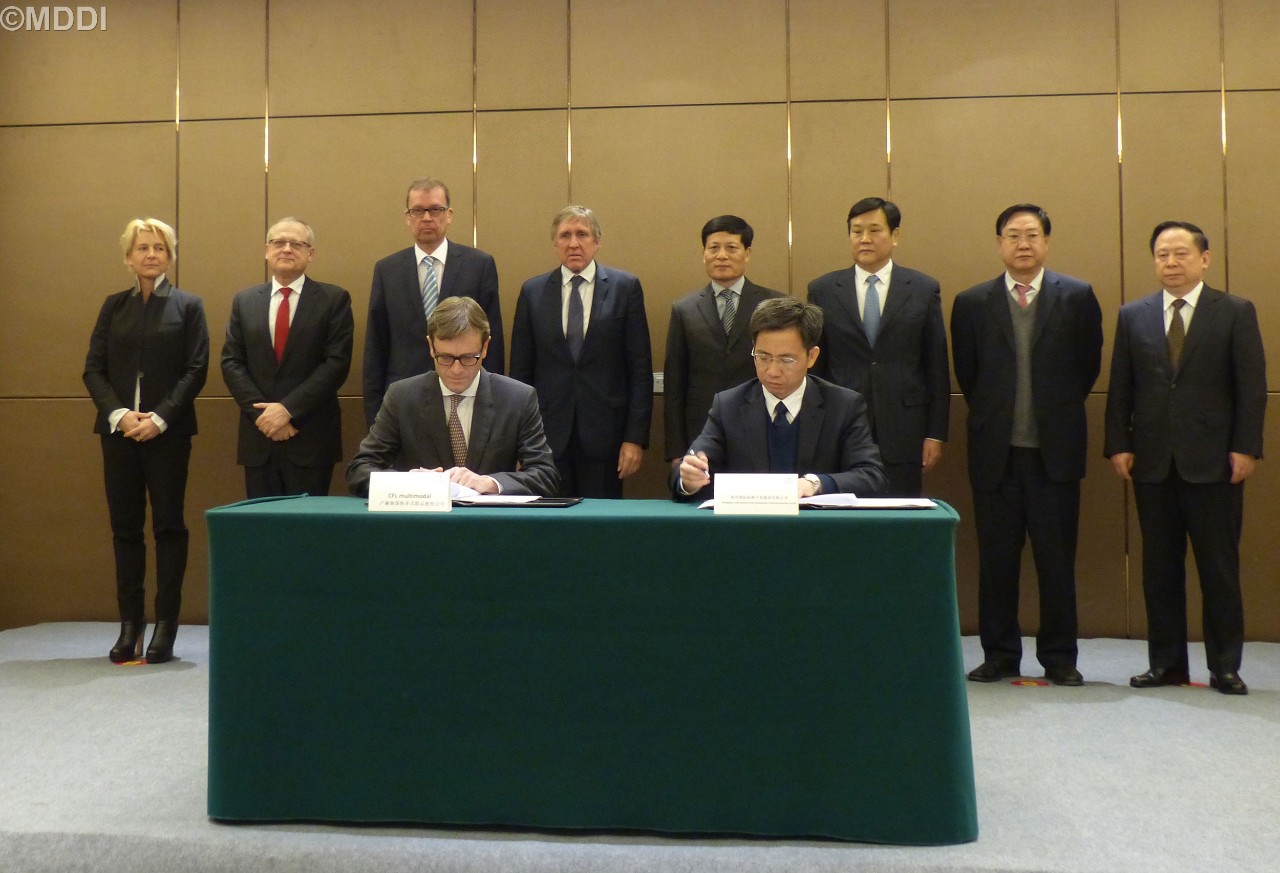 Marc Wengler, Zhao Wenming, Félicie Weycker, Tom Weisgerber, Camille Gira, François Bausch, Xie Fuzhan, Zhao Jiancai, An Huiyuan, Guo Hongchang