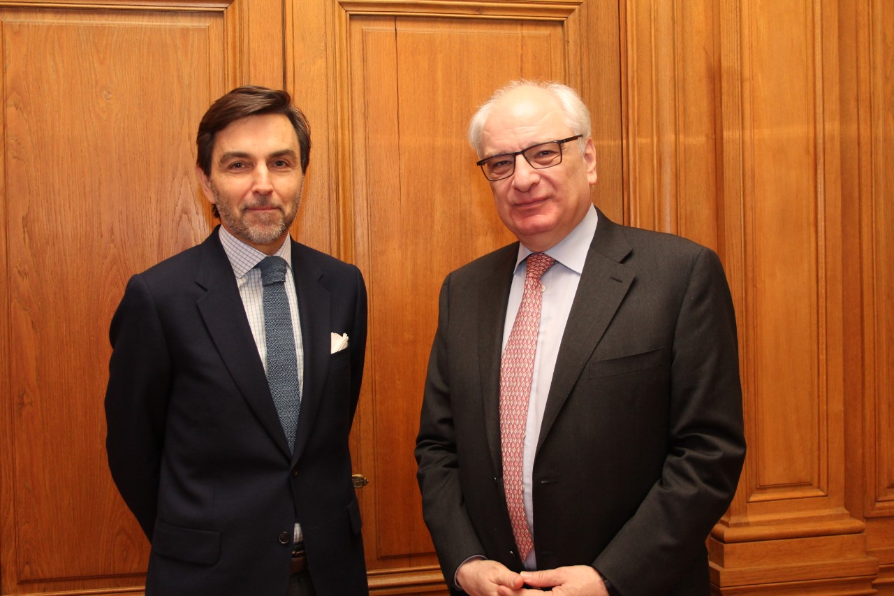Guy Arendt a reçu l'ambassadeur du Portugal au Luxembourg - Carlos Pereira Marques, l'ambassadeur du Portugal; Guy Arendt, secrétaire d’Etat
