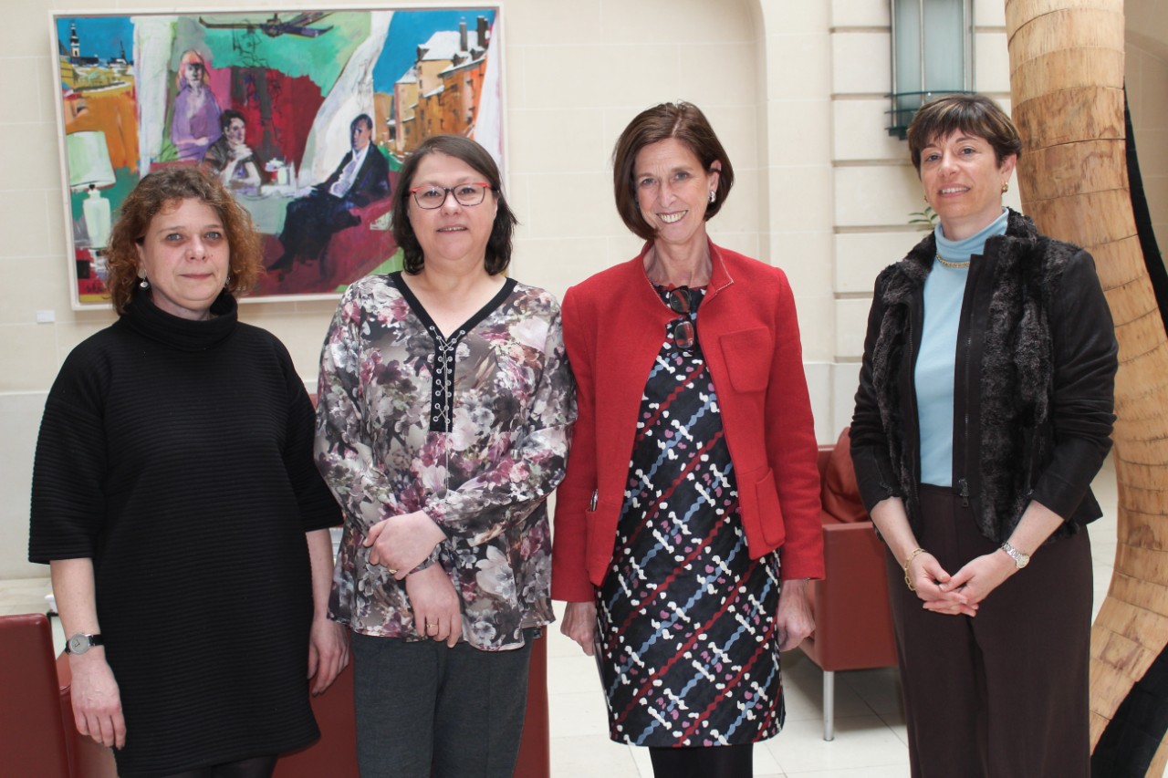 Anik Raskin, Viviane Jeblick, Lydia Mutsch, Danielle Haustgen