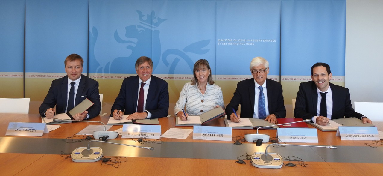 Deuxième Convention relative à la Cellule Nationale d Information pour la Politique Urbaine "CIPU" (29.06.2016) - Signature de la convention
