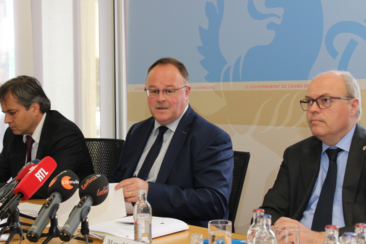 Conférence de presse du 6 juillet 2016 - Romain Schneider, ministre de la Sécurité sociale présente la réforme de l’assurance dépendance