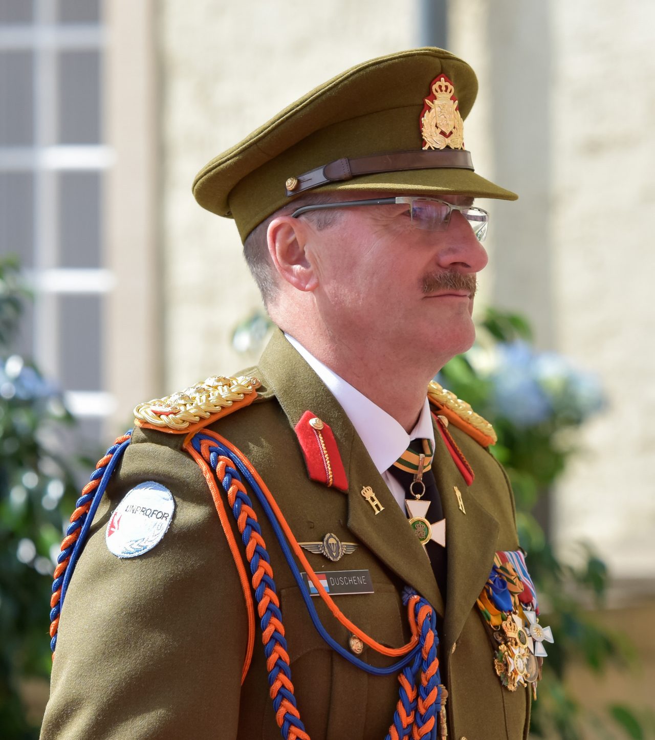 Alain Duschène, chef d'état-major adjoint de l'armée luxembourgeoise