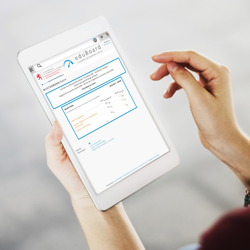 Nouvelle application "eduBoard"