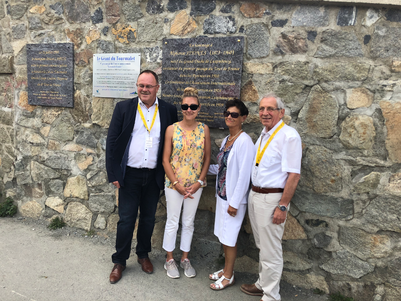 Le Grand-Duché de Luxembourg immortalisé au sommet du col du Tourmalet 