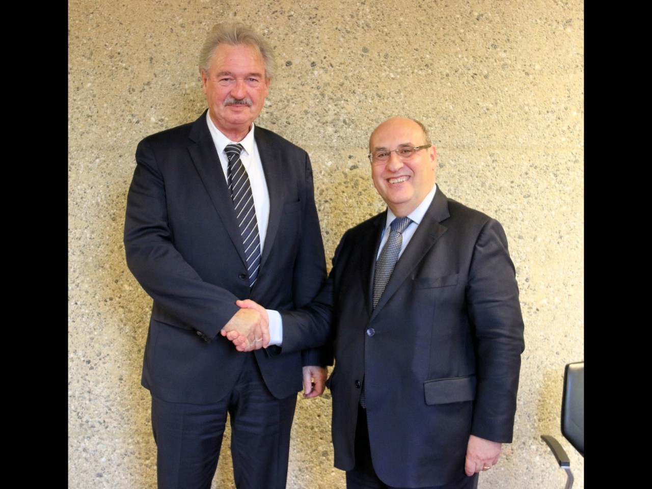 Jean Asselborn avec António Vitorino, directeur général de l’Organisation internationale pour les migrations (OIM)