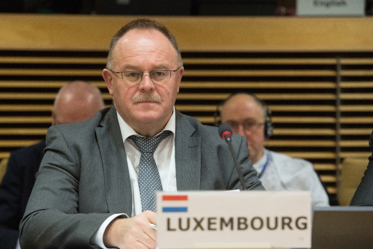 Romain Schneider à la conférence ministérielle