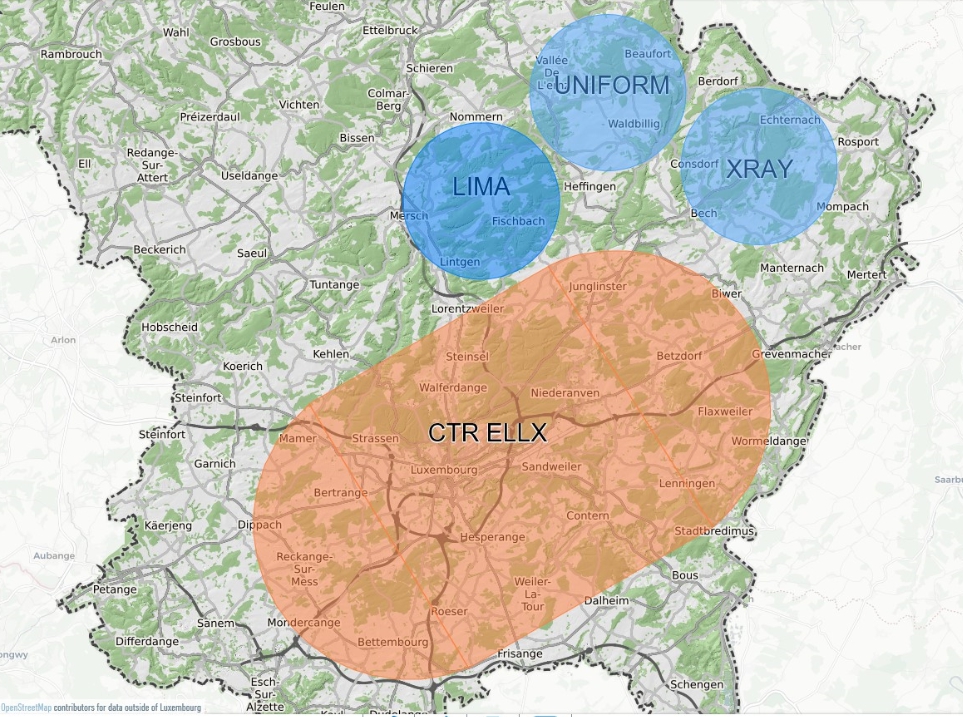 Zone d'interdiction du 23 juin 2019