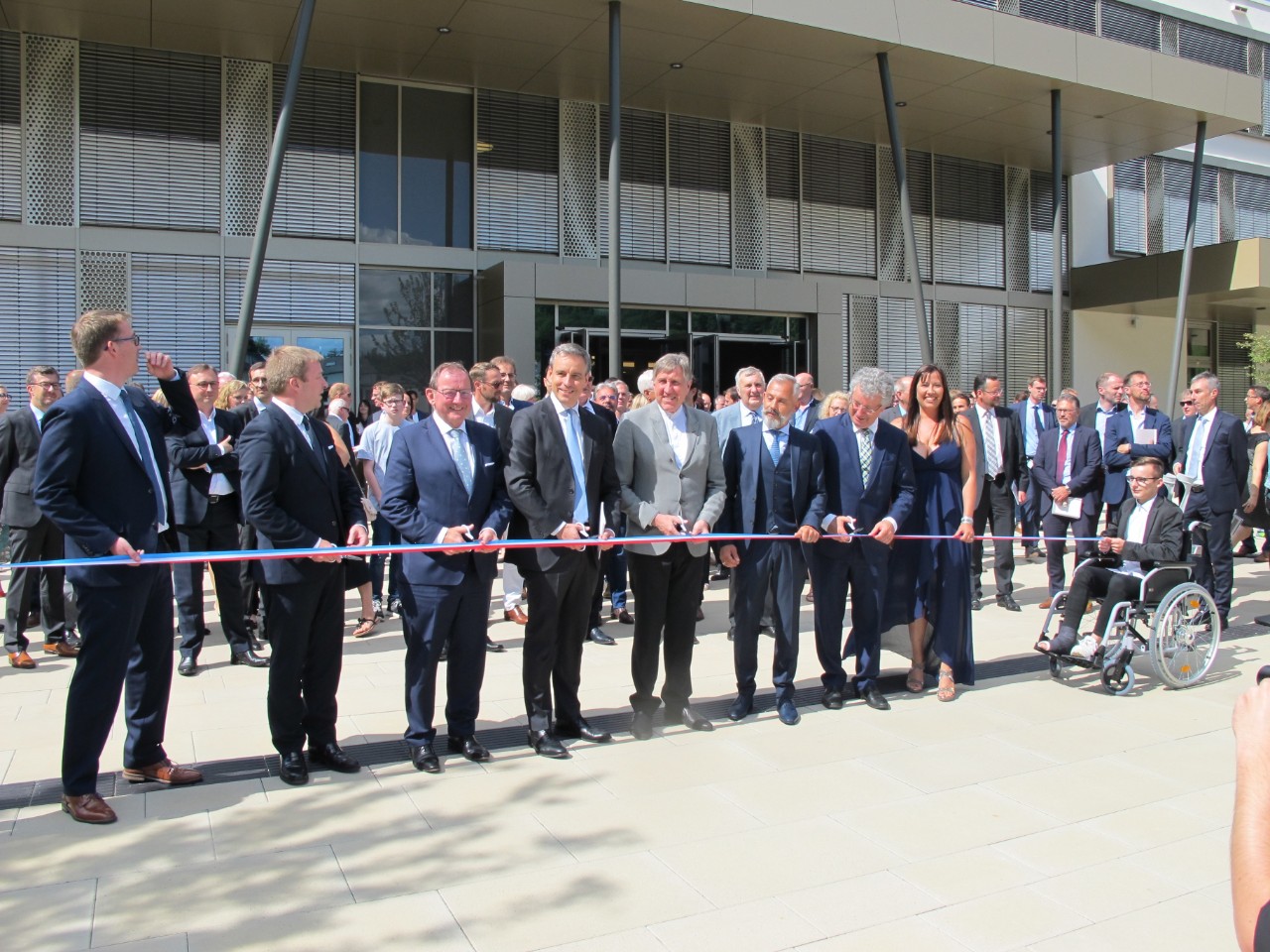 Inauguration du Lycée Edward Steichen à Clervaux