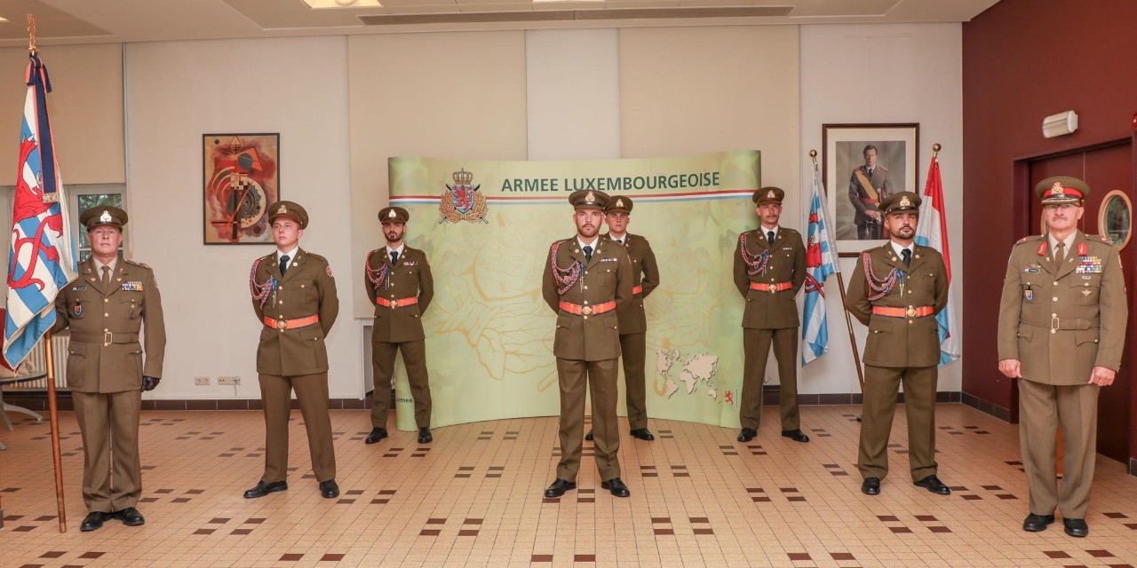 Assermentation des six sous-officiers