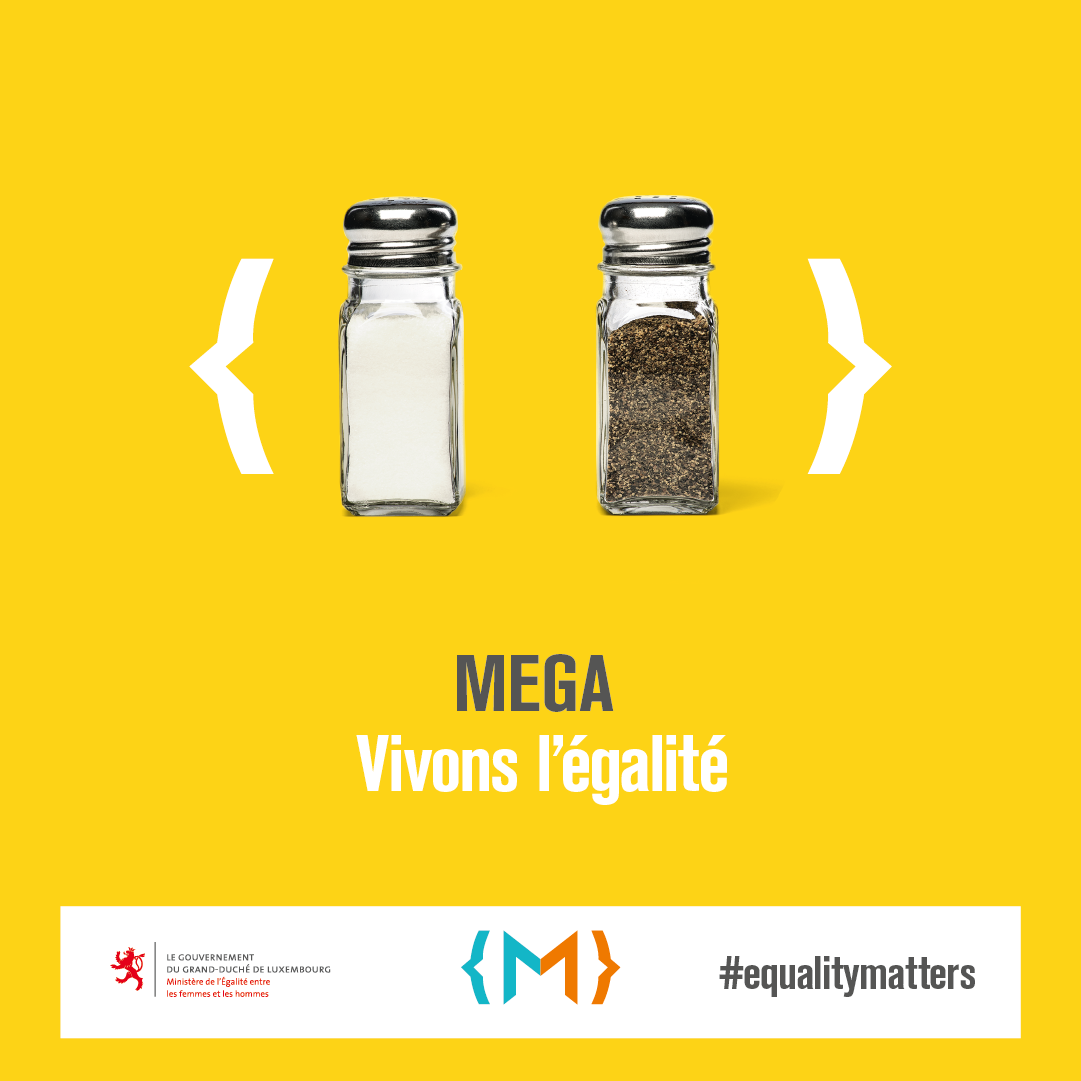 Affiche "Vivons l'égalité"