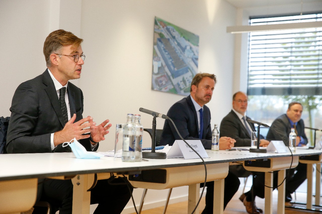 Présentation de l'installation au Luxembourg d’un superordinateur qui s’intègre dans le réseau européen EuroHPC