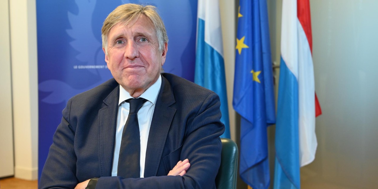 François Bausch au Conseil "Transports" virtuel