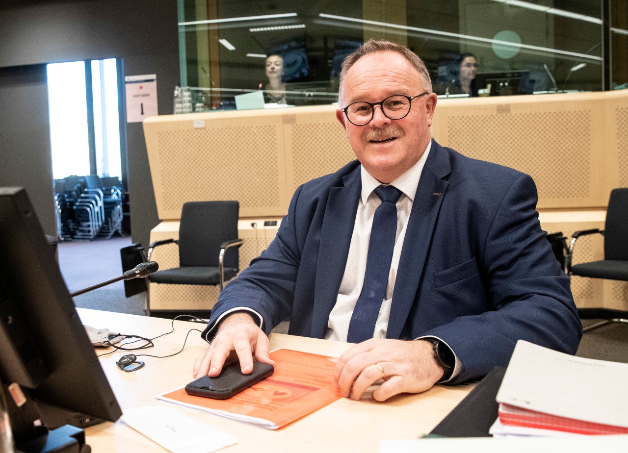 Romain Schneider, ministre de l'Agriculture, de la Viticulture et du Développement rural au Conseil "Agriculture et Pêche"