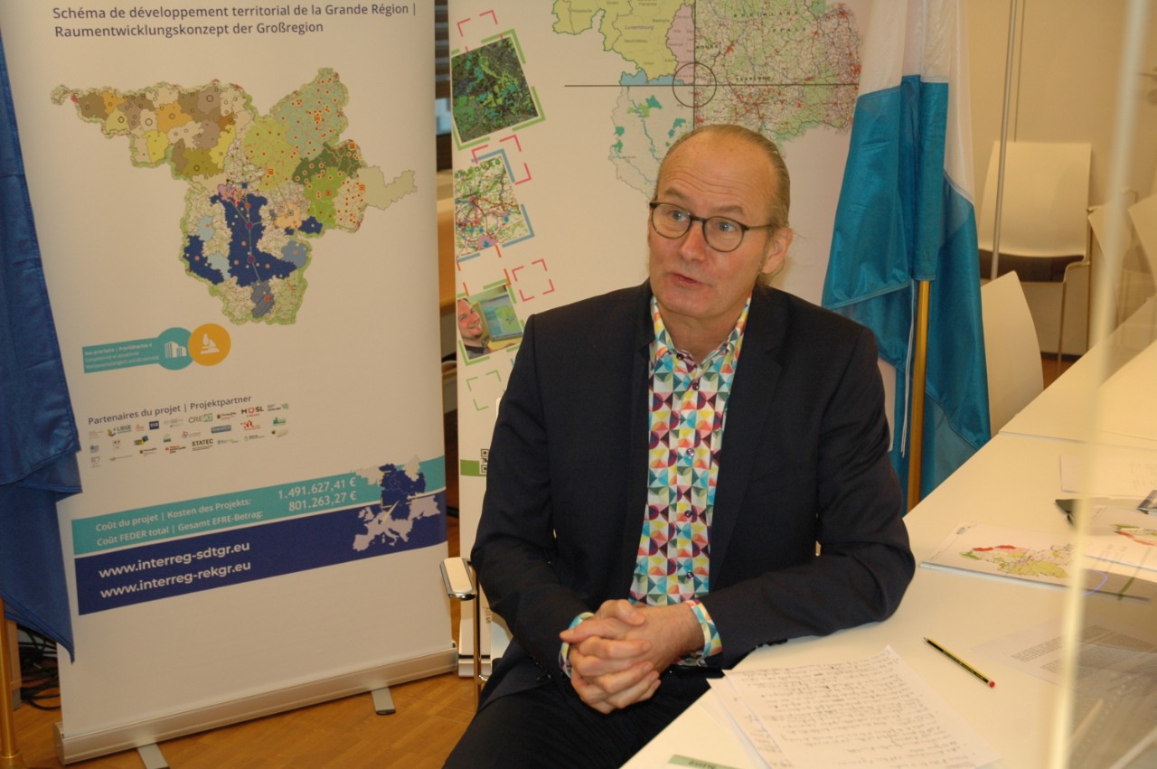 Claude Turmes, ministre de l'Aménagement du territoire