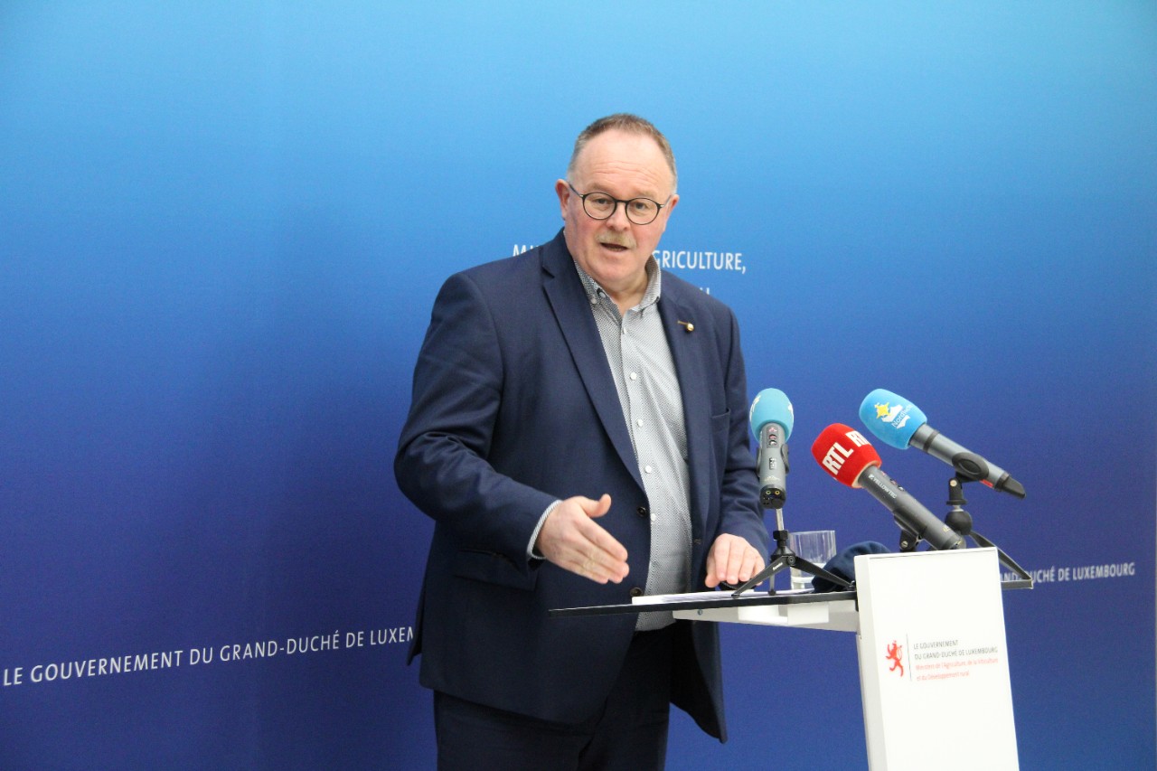 Romain Schneider, ministre de l'Agriculture, de la Viticulture et du Développement rural