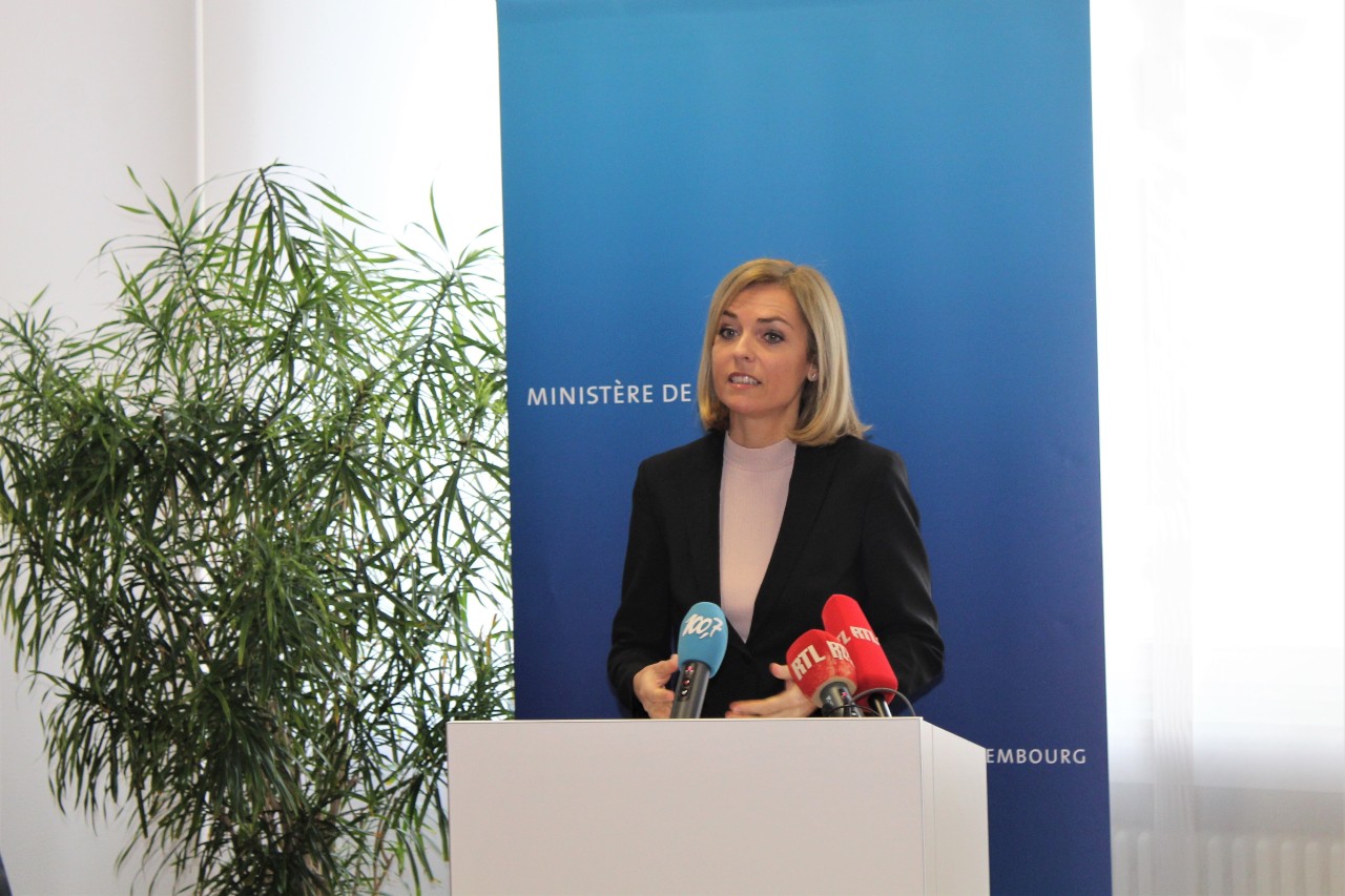Taina Bofferding, ministre de l'Intérieur