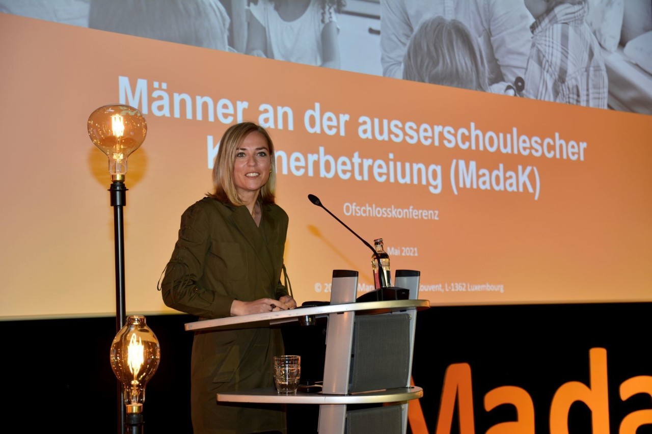 Taina Bofferding, ministre de l'Égalité entre les femmes et les hommes
