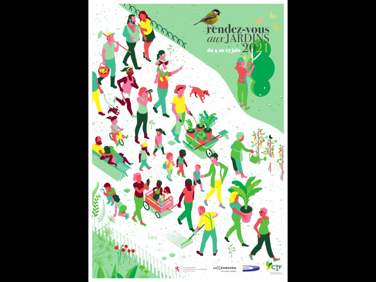 Cover "Rendez-vous aux jardins"