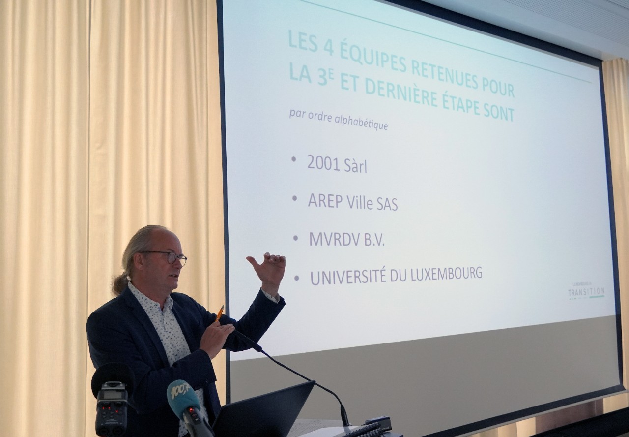 Claude Turmes, ministre de l’Aménagement du territoire