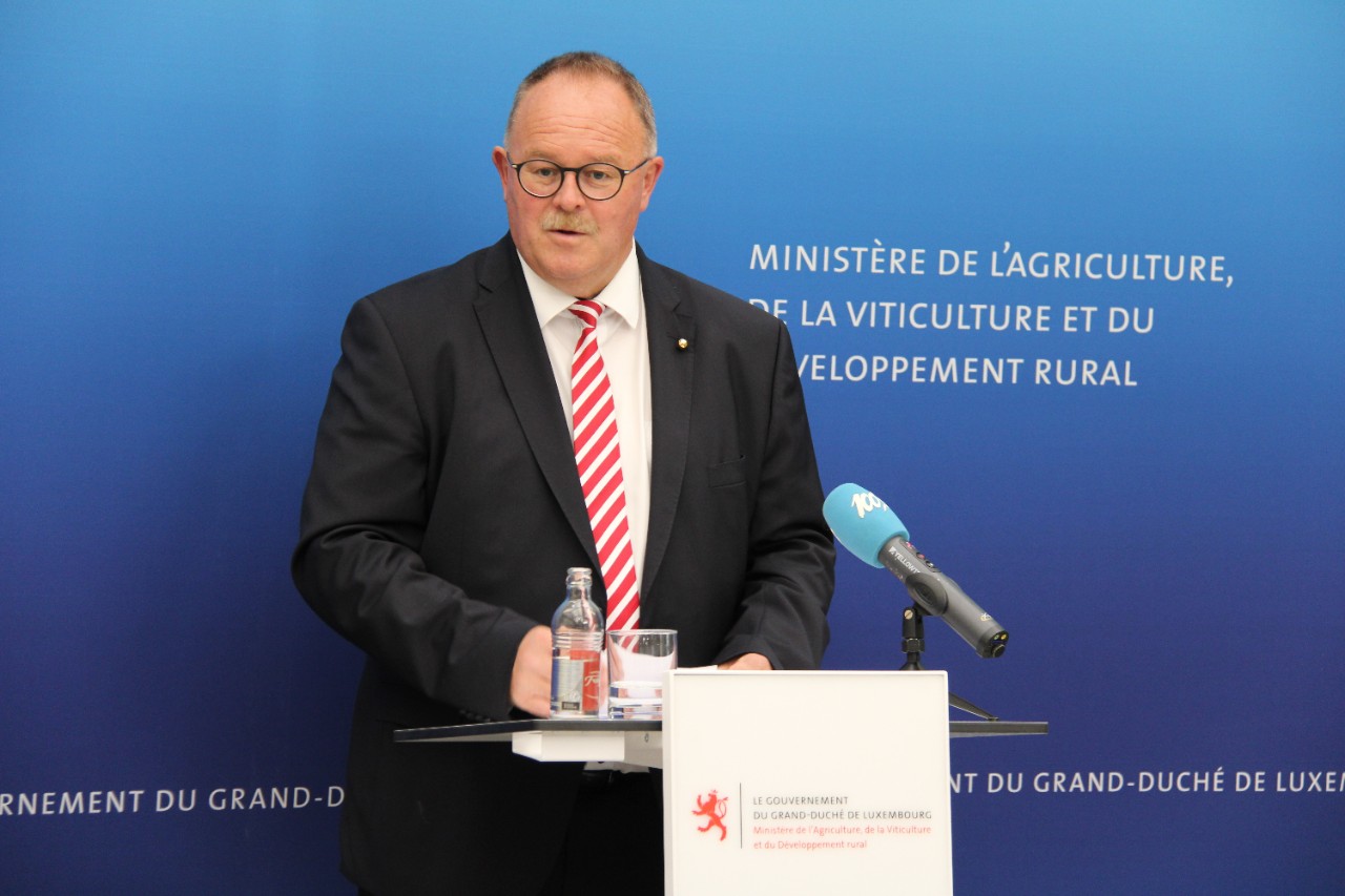 Romain Schneider, ministre de l'Agriculture, de la Viticulture et du Développement rural