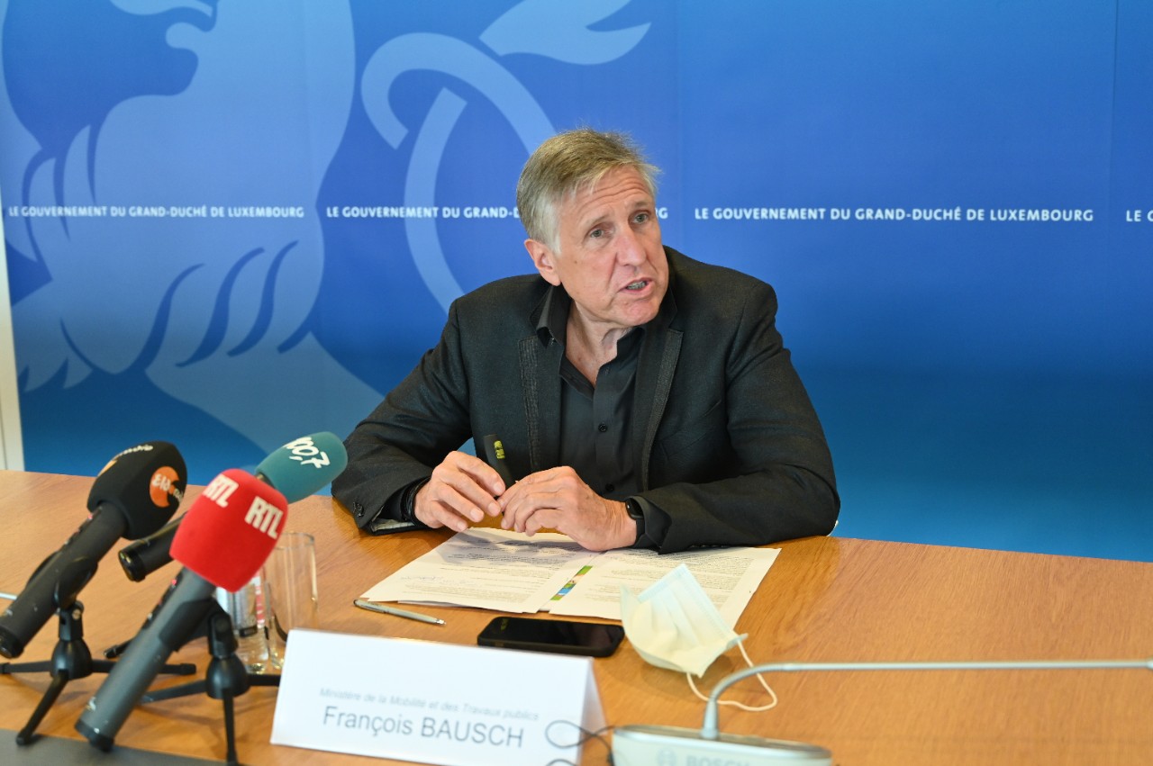 François Bausch, ministre de la Mobilité et des Travaux publics