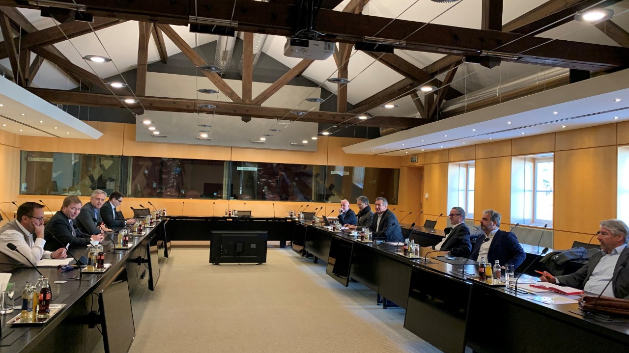 Le ministre délégué à la Digitalisation, Marc Hansen, rencontre les représentants de la Fédération des artisans 