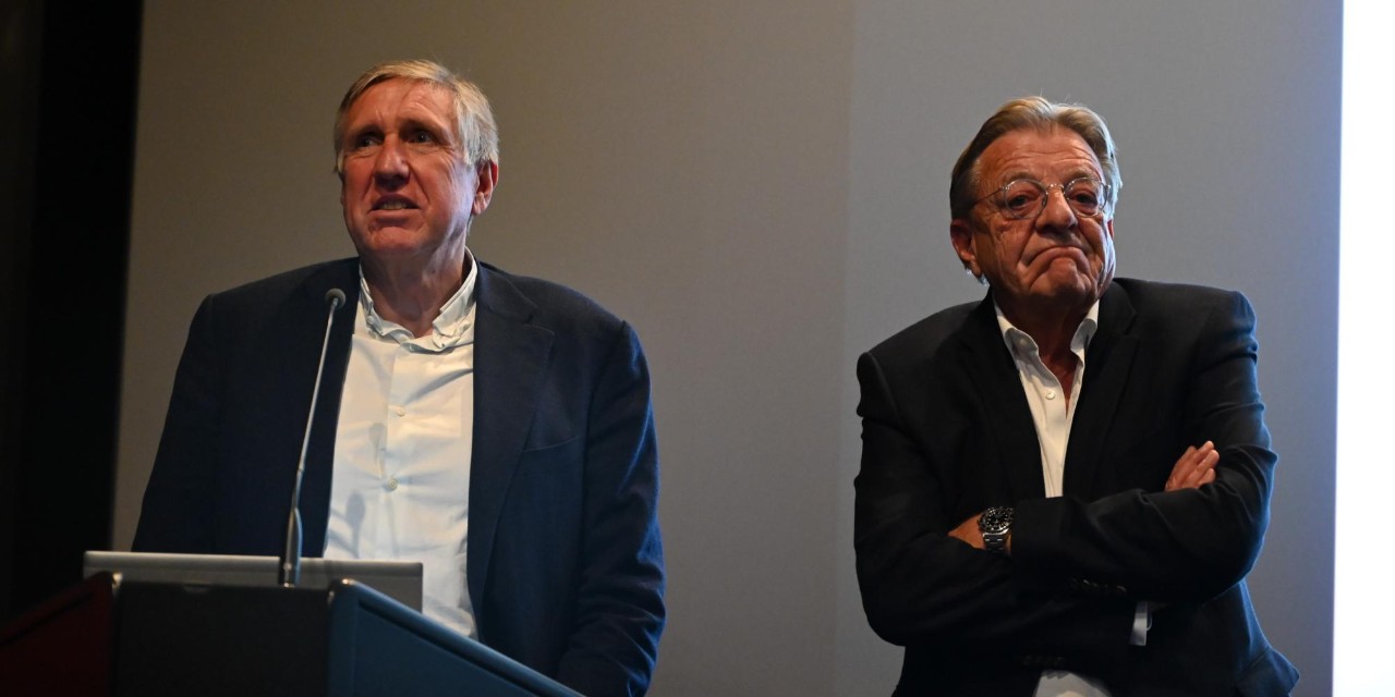François Bausch avec Paul Hammelmann, président de la Sécurité routière ASBL