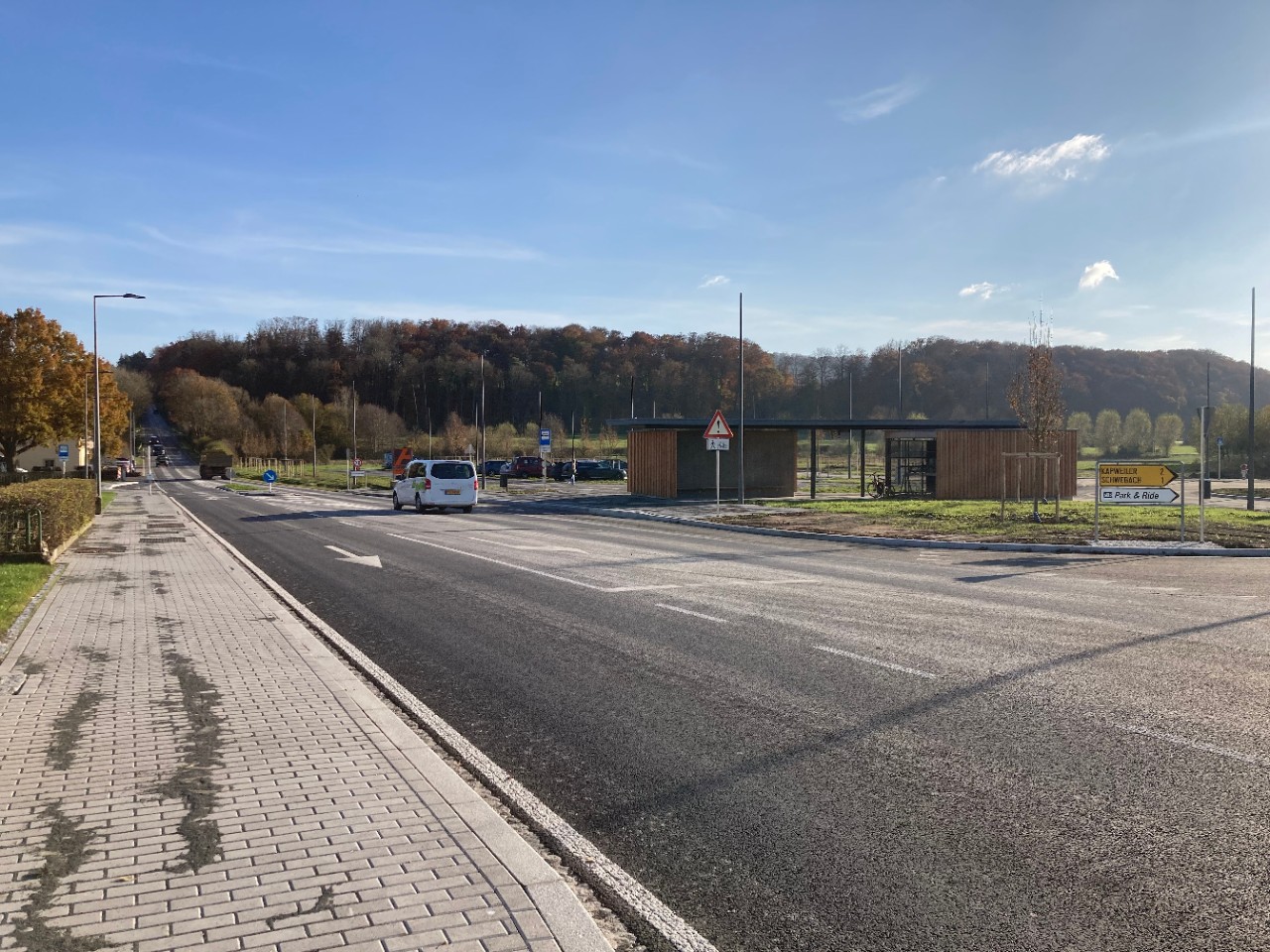 Nouveau P+R à Schwebach