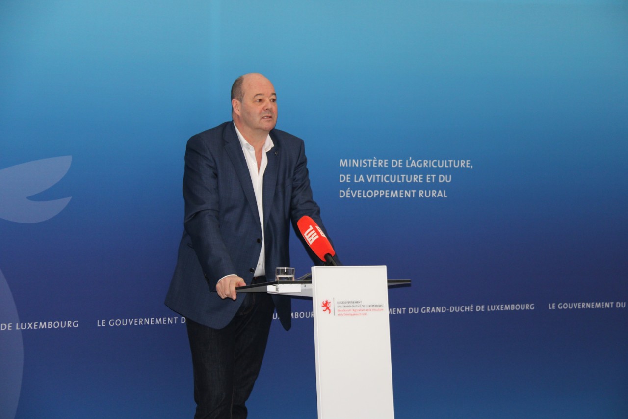 Claude Haagen, ministre de l'Agriculture, de la Viticulture et du Développement rural