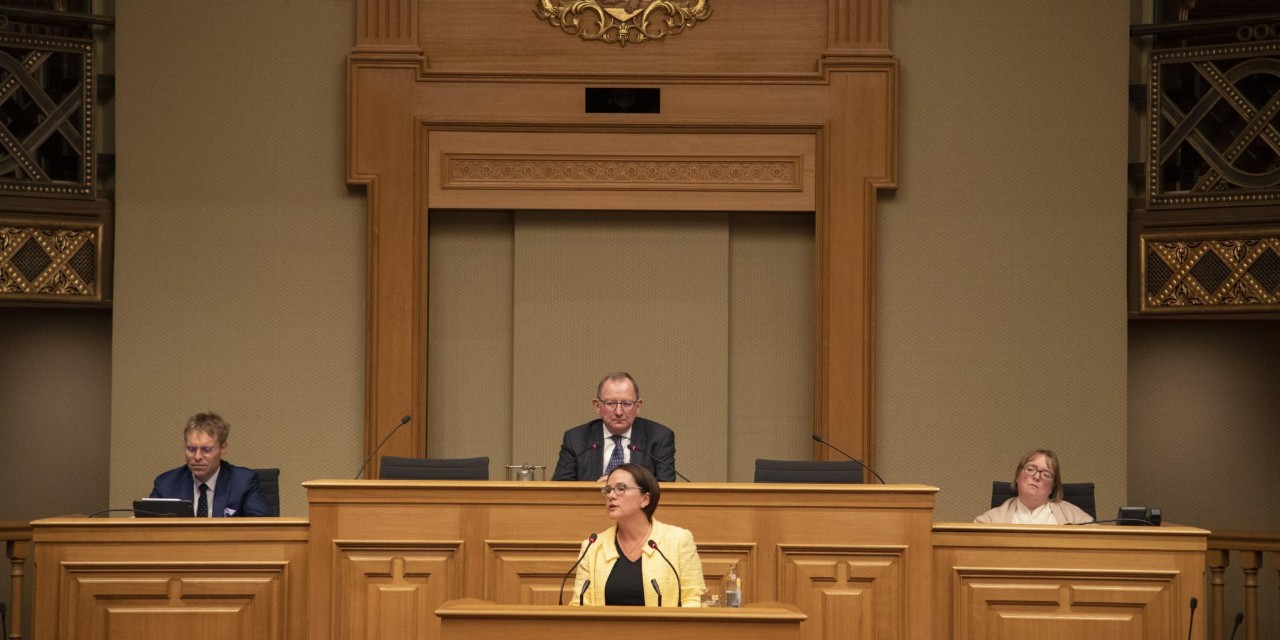 Yuriko Backes à la Chambre des Députés