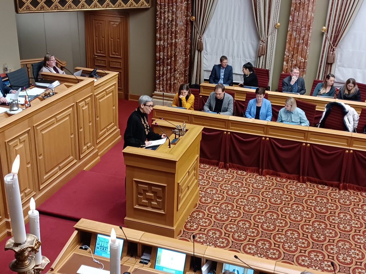 Sam Tanson, ministre de la Culture, a présenté les différents projets de loi