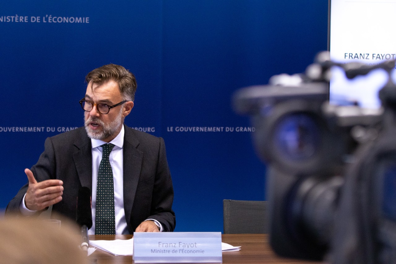 Franz Fayot, ministre de l’Économie
